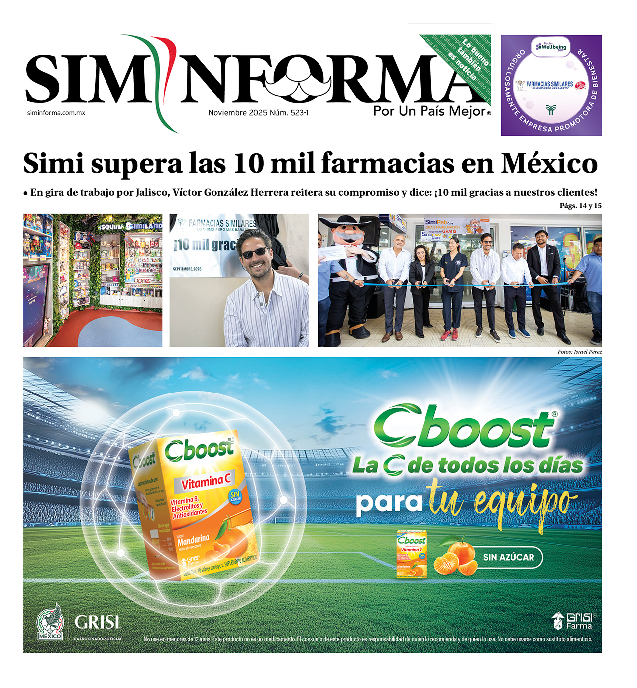 Simi supera las 10 mil farmacias en México